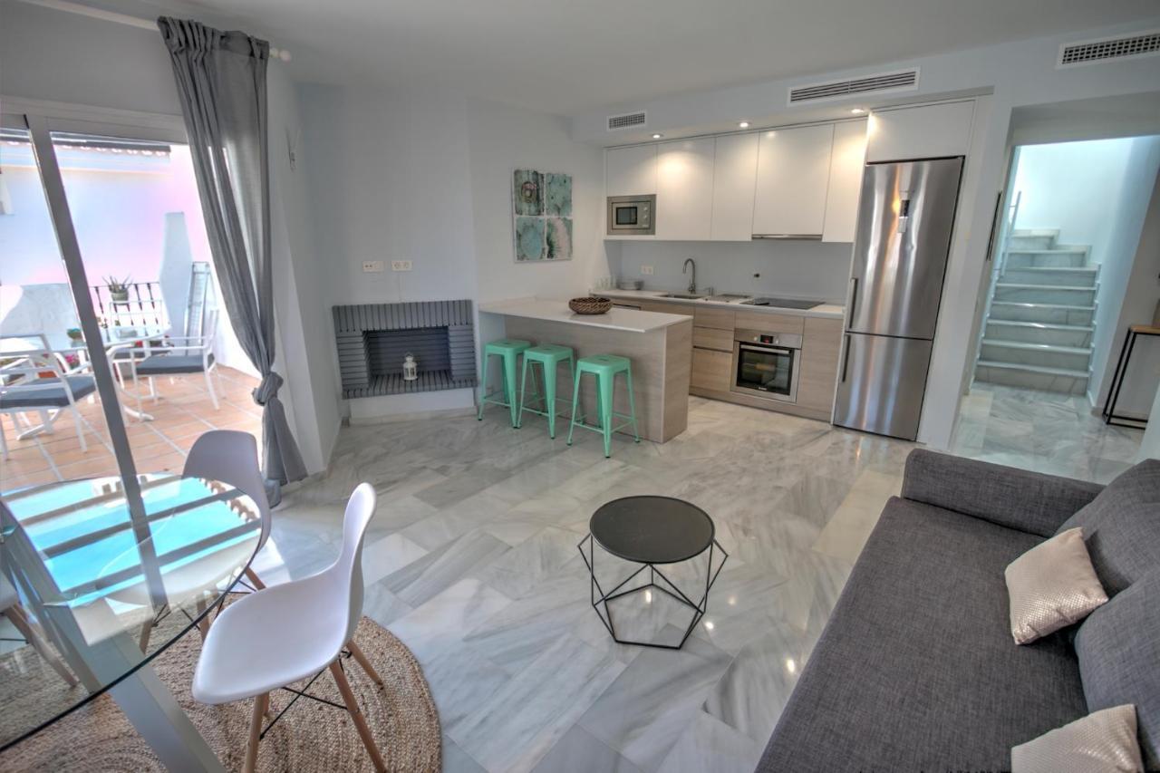 Ab Properties - Chic Duplex Penthouse - Puerto Banus - Golden Mile- Los Naranjos Marbella Buitenkant foto
