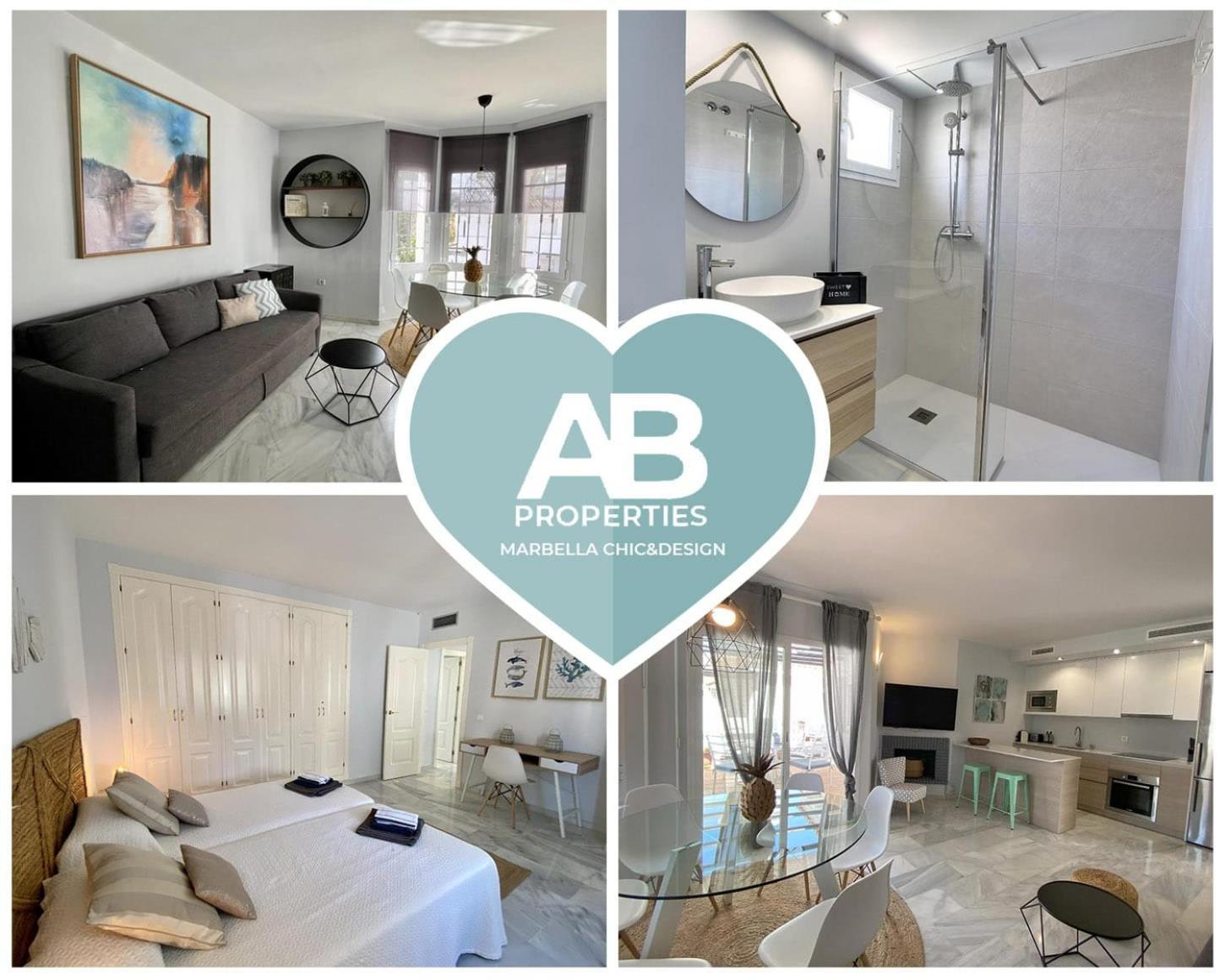 Ab Properties - Chic Duplex Penthouse - Puerto Banus - Golden Mile- Los Naranjos Marbella Buitenkant foto